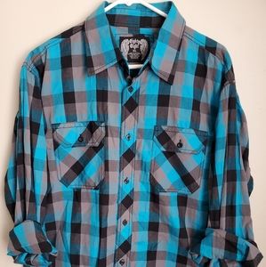 Flannel dress shirt